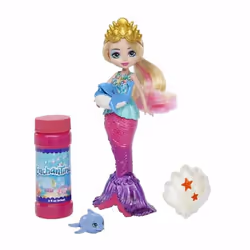 Royal Enchantimals ROYAL OCEAN KINGDOM BUBBLIN' ATLANTIA MERMAID Doll, Fashion doll, Female, 4 yr(s), Girl, 176 mm, Multicolo ...