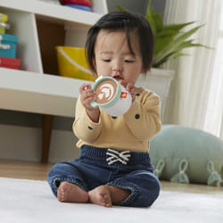 Fisher-Price Rattle A-Latte Coffee Cup Teether