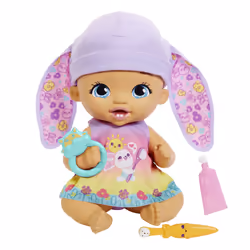 My Garden Baby BRUSH & SMILE LITTLE BUNNY BABY Doll, Baby doll, Female, 2 yr(s), Boy/Girl, 300 mm, Multicolour
