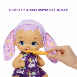 My Garden Baby BRUSH & SMILE LITTLE BUNNY BABY Doll - Additional view 5