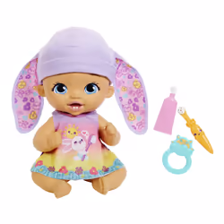 My Garden Baby BRUSH & SMILE LITTLE BUNNY BABY Doll - Additional view 8
