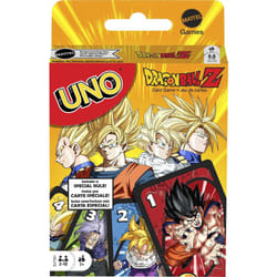 UNO Dragon Ball Z Card Game for Family Night Featuring TV Show Themed Graphics and a Special Rule for 2-10 Players