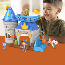 Fisher-Price Gus the Itsy Bitsy Knight Kingdom Castle Playset, Castle, 3 yr(s), Multicolour, Plastic