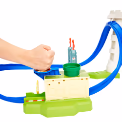 Hot Wheels Mario Kart MARIOKART Circuit Slam Track Set, Vehicle & track set, 5 yr(s), Plastic, Metal, Multicolour