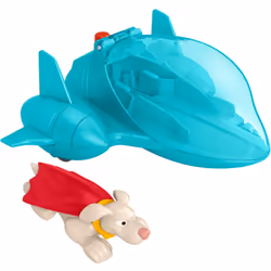 Fisher-Price DC League of Super-Pets Super Launch - Krypto, Boat, 3 yr(s), Plastic, Multicolour