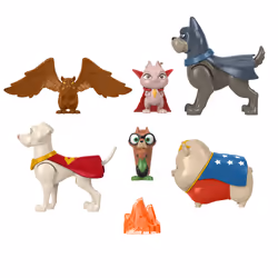 Fisher-Price DC League of Super-Pets Figure Multi-Pack, 3 yr(s), Multicolour, Plastic
