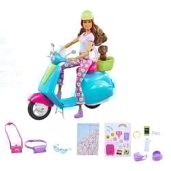 Barbie Dreamhouse Adventures Summer Travel Doll & Scooter