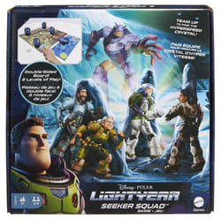 Mattel Games Disney and Pixar Lightyear Seeker Squad Board Game 2 Level Play  2 to 4 Players Cooperative Teamwork  Movie Theme  For Kids and Lightyear