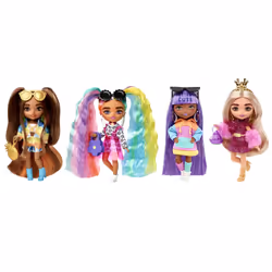 Barbie Extra Minis Doll Asst., Fashion doll, Female, 3 yr(s), Girl, 139 mm, Assorted colours