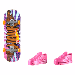 Hot Wheels Skate Fingerboard & Skate Shoes, Finger board set, 5 yr(s)