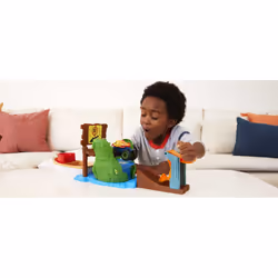 Hot Wheels Monster Trucks Swamp Chomp Playset, 4 yr(s), Multicolour, Plastic, Metal