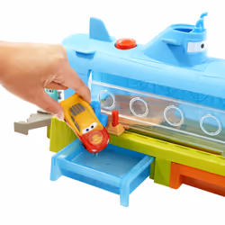 Disney Pixar Cars Disney and Pixar Cars Color Change Whale Car Wash Playset, Car wash, 4 yr(s), Multicolour, Plastic