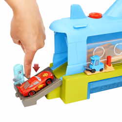 Disney Pixar Cars Disney and Pixar Cars Color Change Whale Car Wash Playset