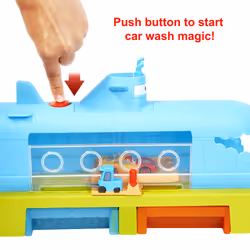 Disney Pixar Cars Disney and Pixar Cars Color Change Whale Car Wash Playset - Additional view 7
