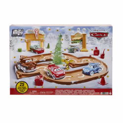 Disney Pixar Cars Cars Mini Advent Calendar 2022, Vehicle & track set, 3 yr(s), Plastic, Multicolour