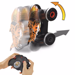 Hot Wheels Monster Trucks , Remote Control Car, 1:15 Scale Tiger Shark RC with All-Terrain Wheels