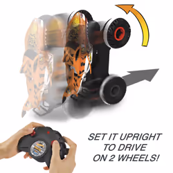 Hot Wheels Monster Trucks , Remote Control Car, 1:15 Scale Tiger Shark RC with All-Terrain Wheels - Additional view 8