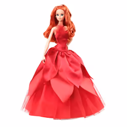 Barbie Signature 2022 Holiday Doll With Red Hair  Collectible Series  Multicolor