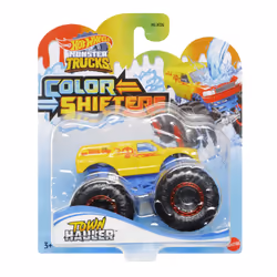 Hot Wheels Monster Trucks COLOR SHIFTERS TOWN HAULER Vehicle, Monster truck, 3 yr(s), Yellow