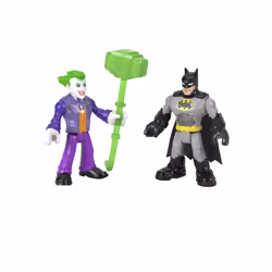 Fisher-Price Imaginext DC Super Friends Batman & The Joker, 3 yr(s), Black, Green, Grey, Violet