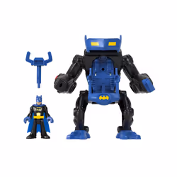 Fisher-Price Imaginext DC Super Friends Batman Battling Robot, 3 yr(s), Batmen, Multicolour, Plastic