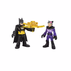Fisher-Price Imaginext DC Super Friends Batman & Catwoman, 3 yr(s), Black, Violet