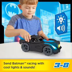 Fisher-Price Imaginext DC Super Friends Lights & Sounds Batmobile - Additional view 5