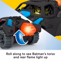 Fisher-Price Imaginext DC Super Friends Lights & Sounds Batmobile - Additional view 6