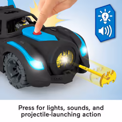 Fisher-Price Imaginext DC Super Friends Lights & Sounds Batmobile - Additional view 7