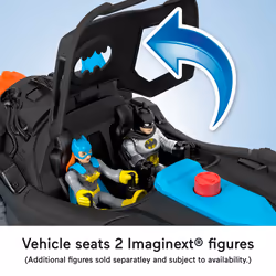 Fisher-Price Imaginext DC Super Friends Lights & Sounds Batmobile - Additional view 8