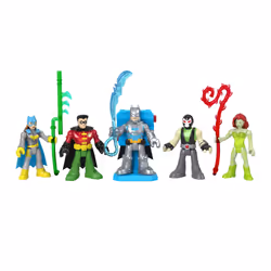 Fisher-Price Imaginext DC Super Friends Batman Battle Multipack, 3 yr(s), Multicolour, Plastic