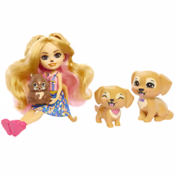 Enchantimals City Tails GERIKA GOLDEN RETRIEVER FAMILY Doll - Additional view 5