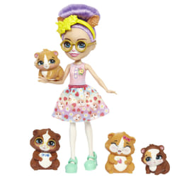 Enchantimals City Tails GLEE GUINEA PIG FAMILY Doll