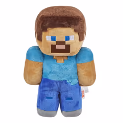 Minecraft 8-INCH BASIC PLUSH Steve, Cartoon character, 3 yr(s)