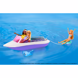 Barbie Mermaid Power Dolls, Boat and Accessories, Fashion doll, Female, 3 yr(s), Girl, 123 mm, 490 kg