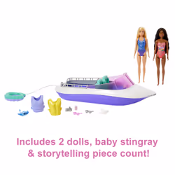 Barbie Mermaid Power Dolls, Boat and Accessories - Additional view 7