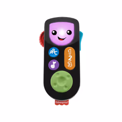 Fisher-Price Laugh & Learn Stream & Learn Remote, 0.5 yr(s), Sounding, Speaking function, Batteries required, LR44, Plastic