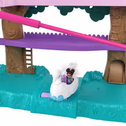Polly Pocket POLLYVILLE PET ADVENTURE TREEHOUSE Playset