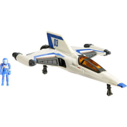 Mattel Disney and Pixar Lightyear Hyperspeed Series  Buzz Lightyear Mini Action Figure & XL-03 Spaceship  6.3-in Vehicle