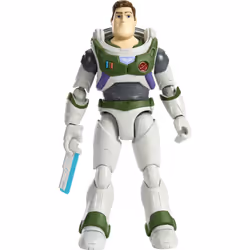 Lightyear Disney Pixar Space Ranger Alpha Buzz Figure, 4 yr(s), Multicolour, Plastic