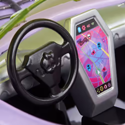 Monster High HHK63 doll accessory Doll car