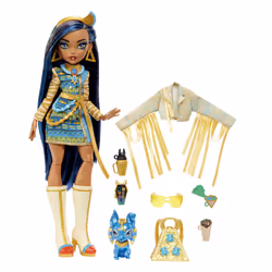 Monster High Cleo de Nile Doll, Fashion doll, Female, 4 yr(s), Boy/Girl, 150 mm, 200 g