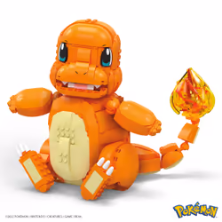 MEGA Pokémon Jumbo Charmander, Building set, 10 yr(s), Plastic, 750 pc(s), 1.56 kg