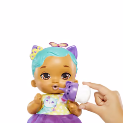 My Garden Baby FEED & CHANGE Baby Kitten Doll, Baby doll, Female, 3 yr(s), Boy/Girl, 320 mm, Multicolour
