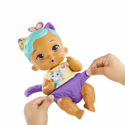 My Garden Baby FEED & CHANGE Baby Kitten Doll
