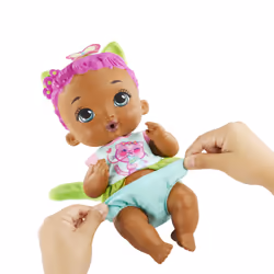 My Garden Baby FEED & CHANGE Baby Kitten Doll
