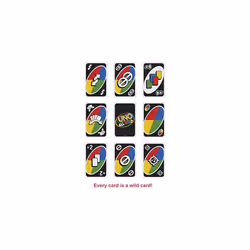 UNO All Wild Card Game with 112 Cards, Gift for Kid, Family & Adult Game Night for Players 7 Years & Older [Amazon Exclusive]