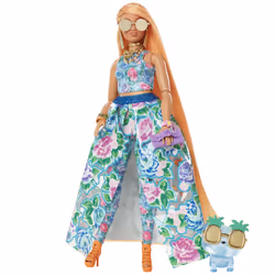 Barbie Extra Fancy Doll and Accessories, Fashion doll, Female, 3 yr(s), Girl, 285 mm, Multicolour