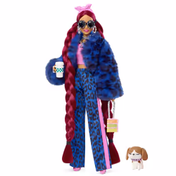 Barbie Extra Doll and Accessories, Fashion doll, Female, 3 yr(s), Girl, 220 mm, Multicolour