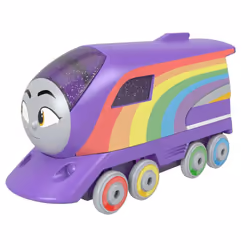 Fisher-Price Thomas and Friends Rainbow Kana Push-Along Toy Train for Kids Ages 3 and Up